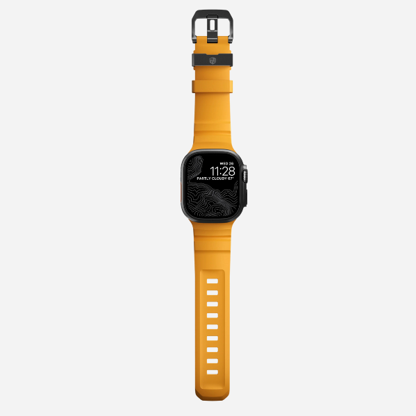 Stone Ridge™ Band – Rugged FKM Strap with Titanium Clasp