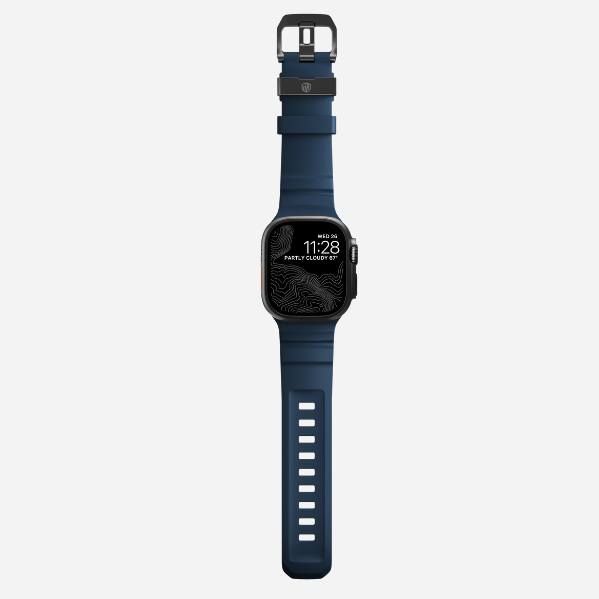 Stone Ridge™ Band – Rugged FKM Strap with Titanium Clasp