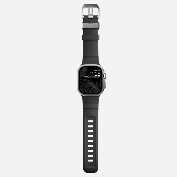 Stone Ridge™ Band – Rugged FKM Strap with Titanium Clasp