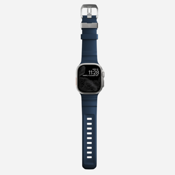 Stone Ridge™ Band – Rugged FKM Strap with Titanium Clasp