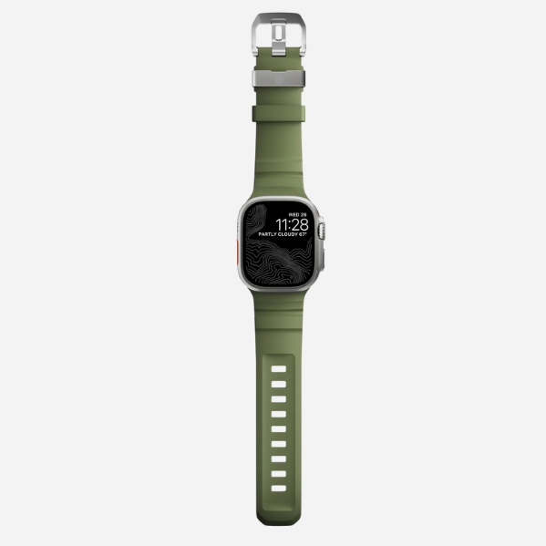Stone Ridge™ Band – Rugged FKM Strap with Titanium Clasp
