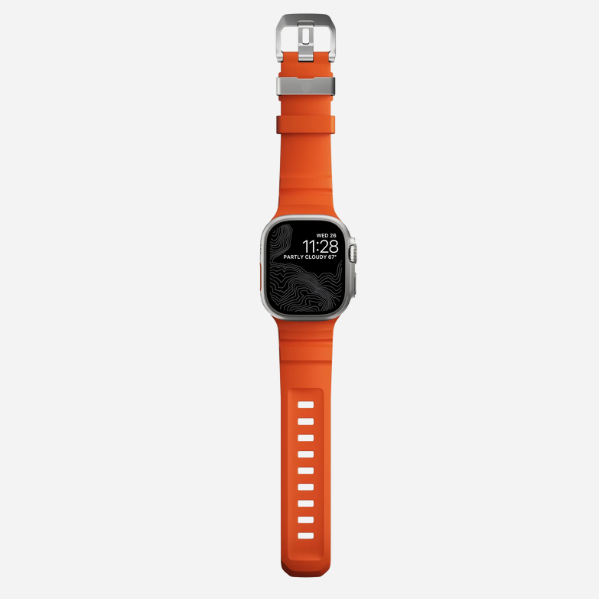 Stone Ridge™ Band – Rugged FKM Strap with Titanium Clasp