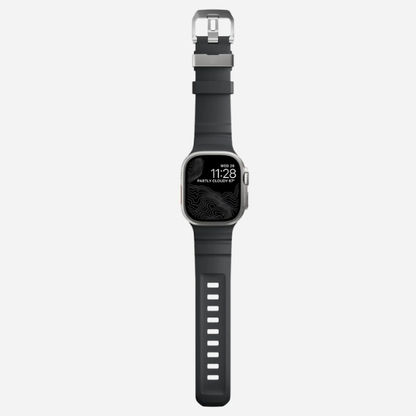 Stone Ridge™ Band – Rugged FKM Strap with Titanium Clasp