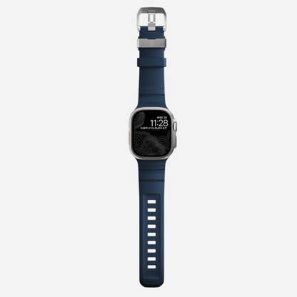 Stone Ridge™ Band – Rugged FKM Strap with Titanium Clasp