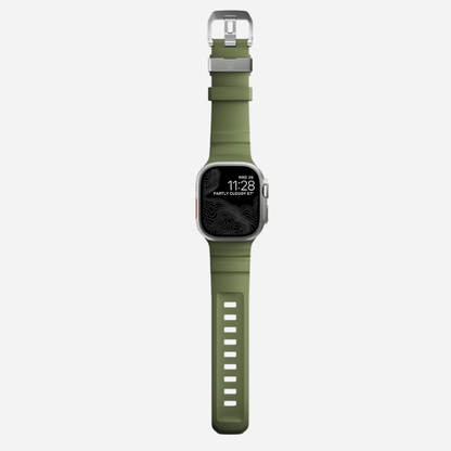 Stone Ridge™ Band – Rugged FKM Strap with Titanium Clasp