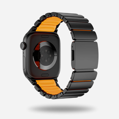 Titanium–Silicone Hybrid Band