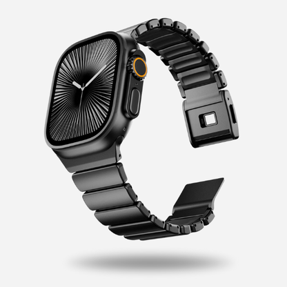 Titanium–Silicone Hybrid Band