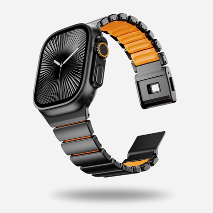 Titanium–Silicone Hybrid Band