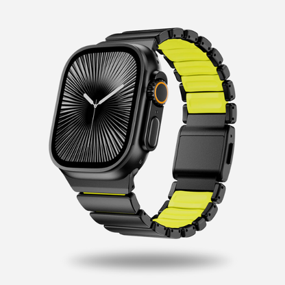 Titanium–Silicone Hybrid Band