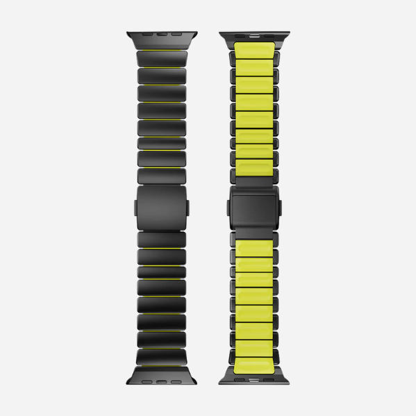 Titanium–Silicone Hybrid Band