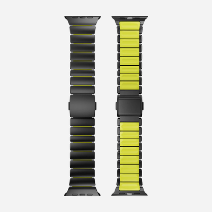 Titanium–Silicone Hybrid Band