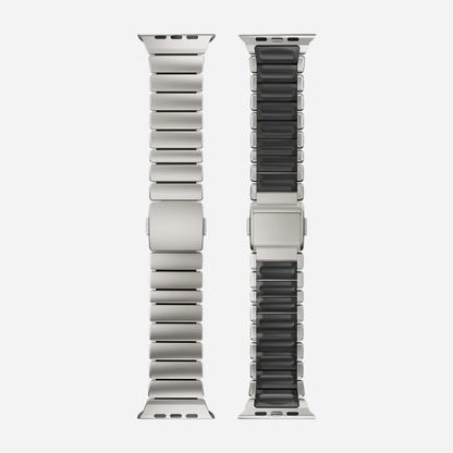 Titanium–Silicone Hybrid Band