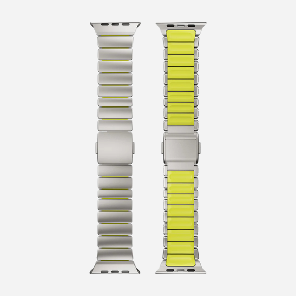 Titanium–Silicone Hybrid Band