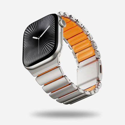 Titanium–Silicone Hybrid Band