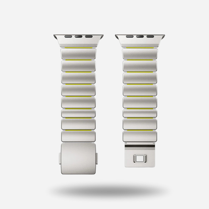 Titanium–Silicone Hybrid Band