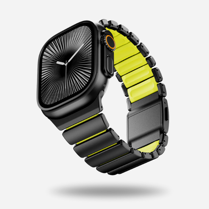 Titanium–Silicone Hybrid Band
