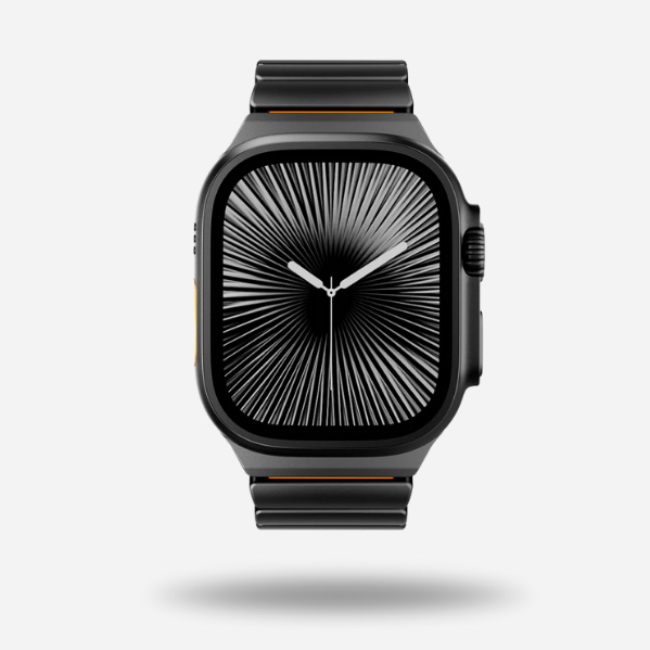 Titanium–Silicone Hybrid Band