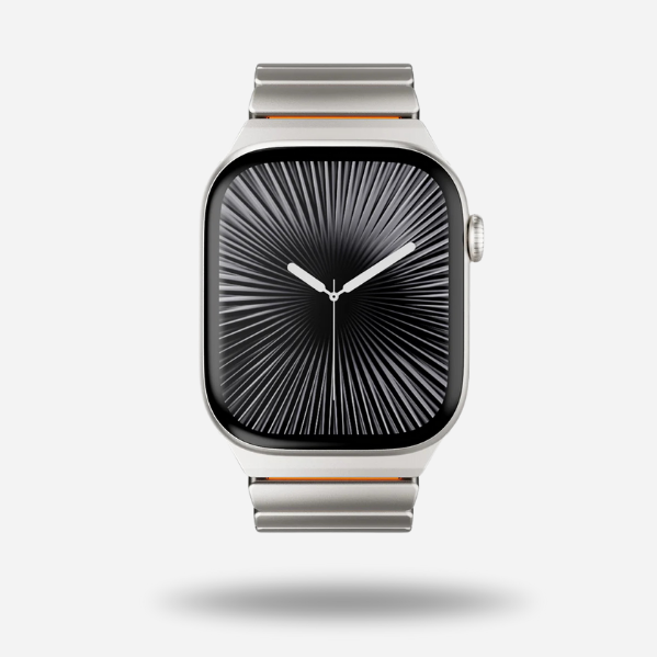 Titanium–Silicone Hybrid Band