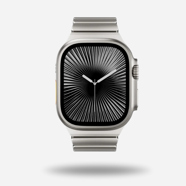 Titanium–Silicone Hybrid Band