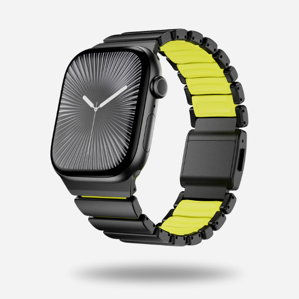 Titanium–Silicone Hybrid Band