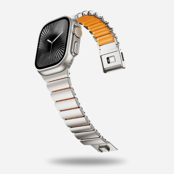 Titanium–Silicone Hybrid Band