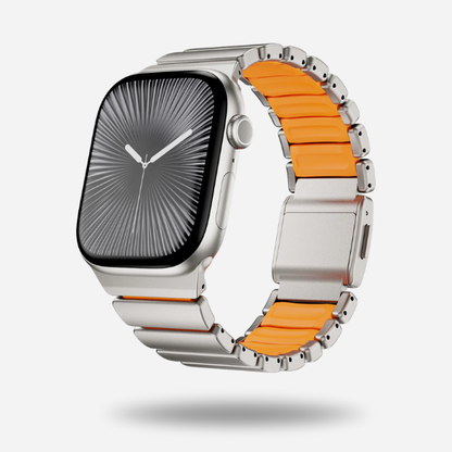 Titanium–Silicone Hybrid Band